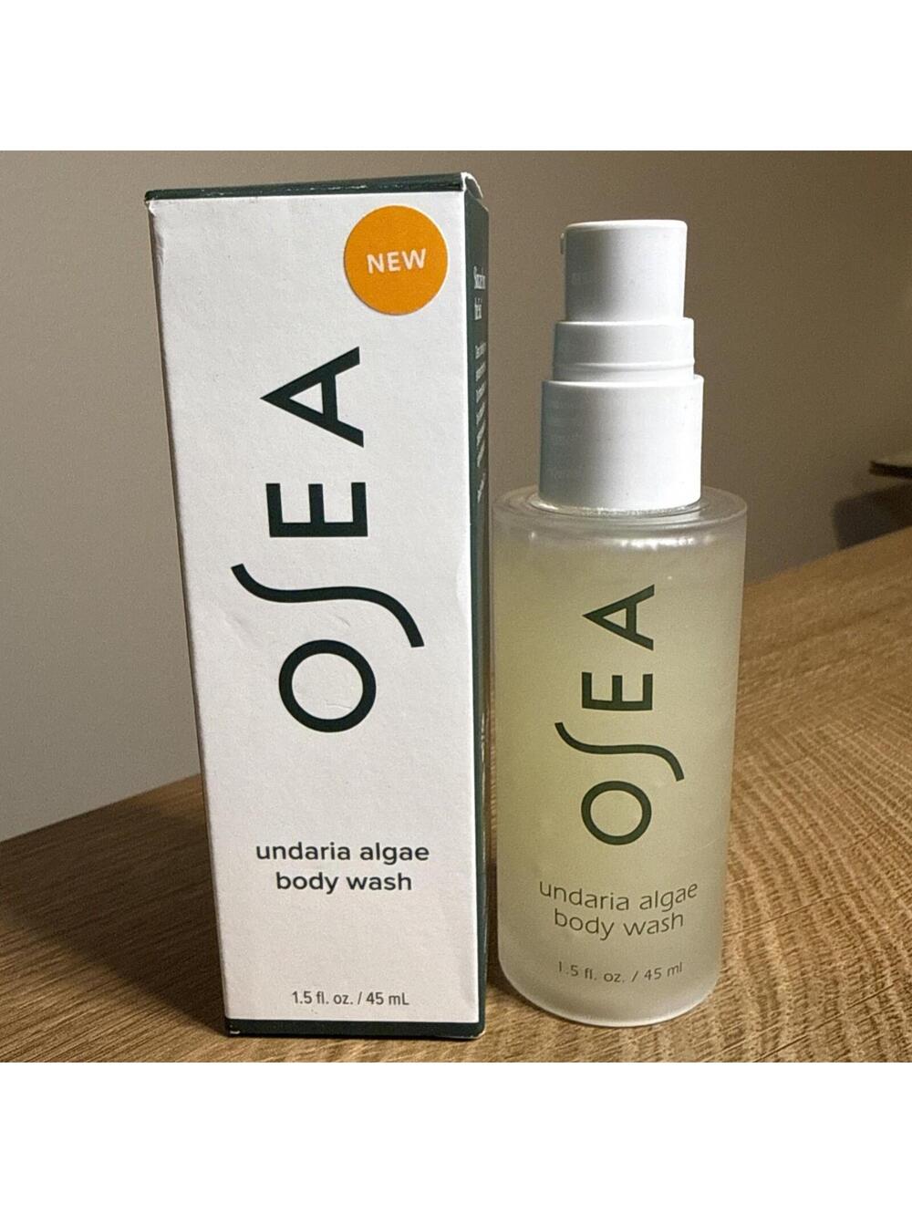 OSEA Undaria Algae Body Wash Travel Size 1.5 oz/  45 ml - New In Box